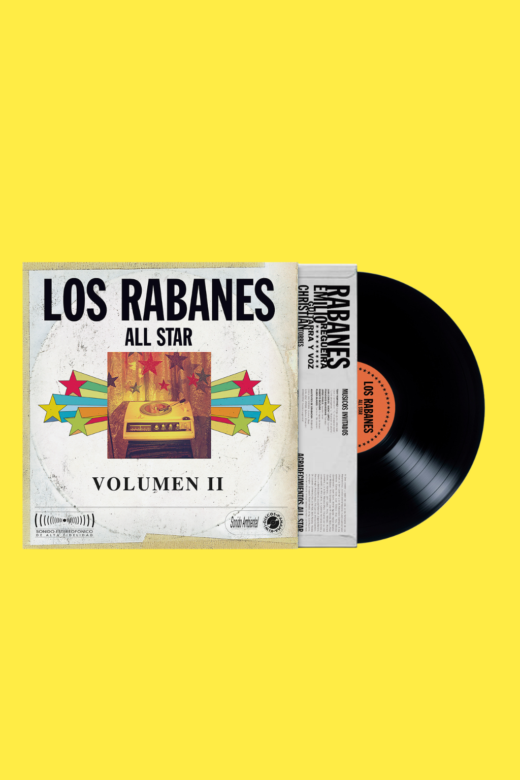 Official Rabanes All Star Volume II Vinyl Record