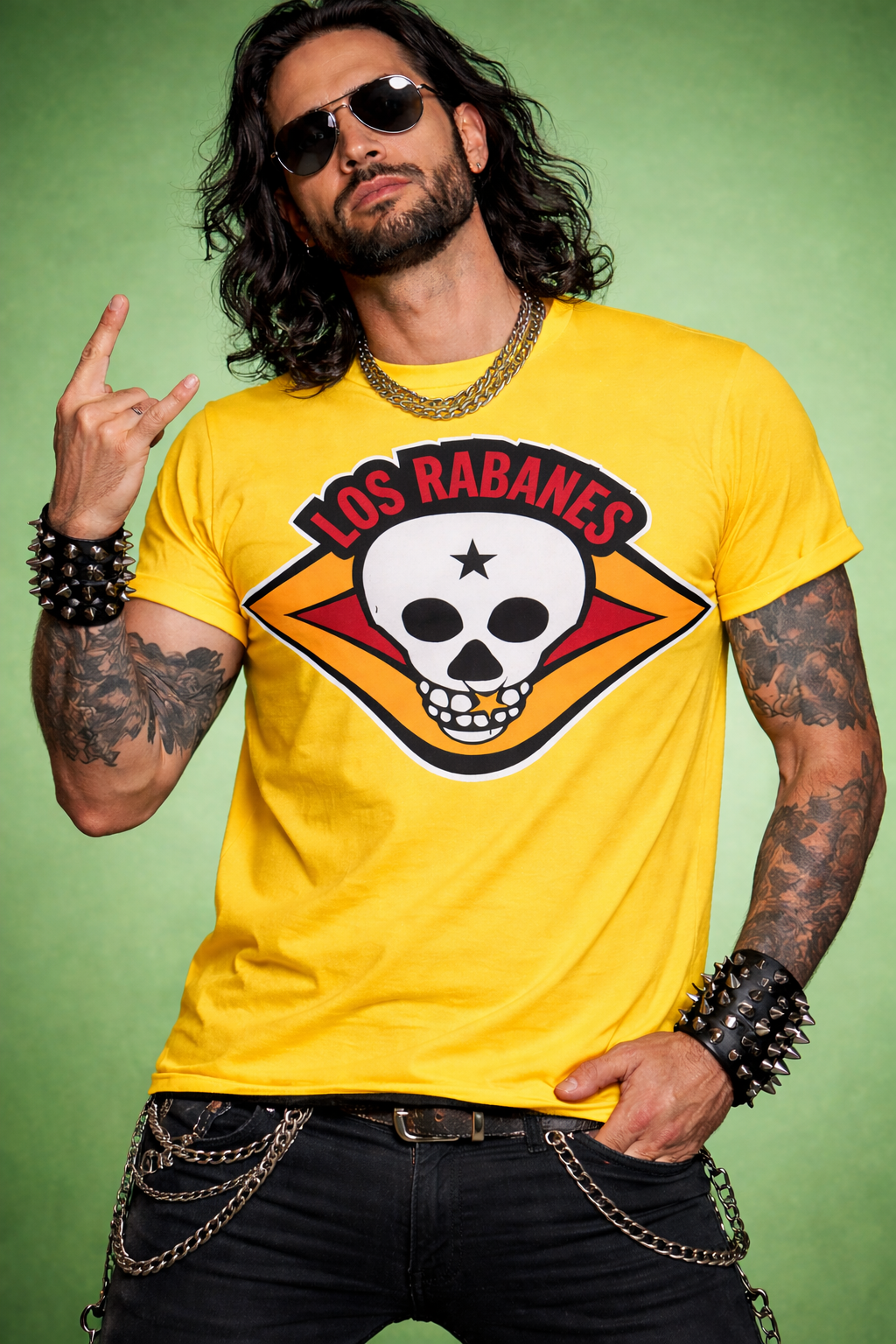 Official Los Rabanes Skull Edition T-Shirt